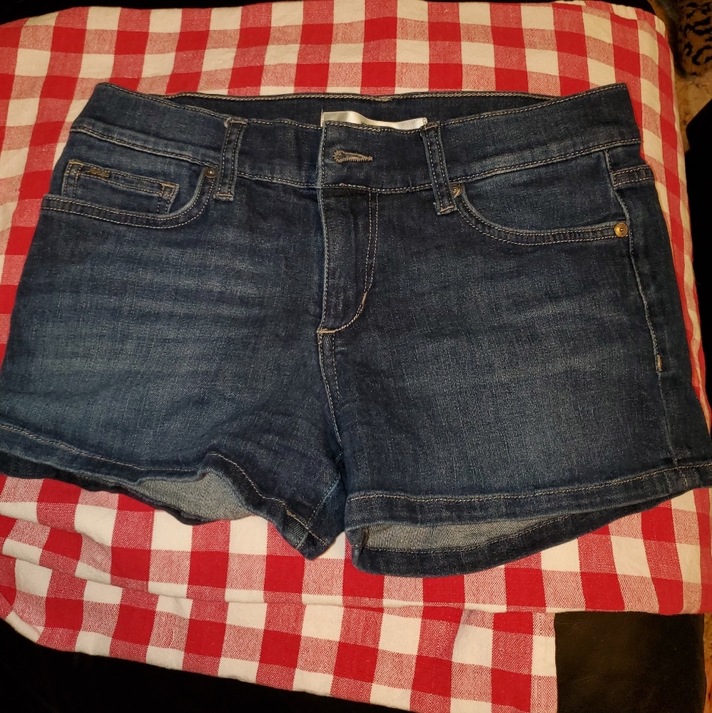 JOE'S JEAN  HEMMED DENIM SHORTS LADIES